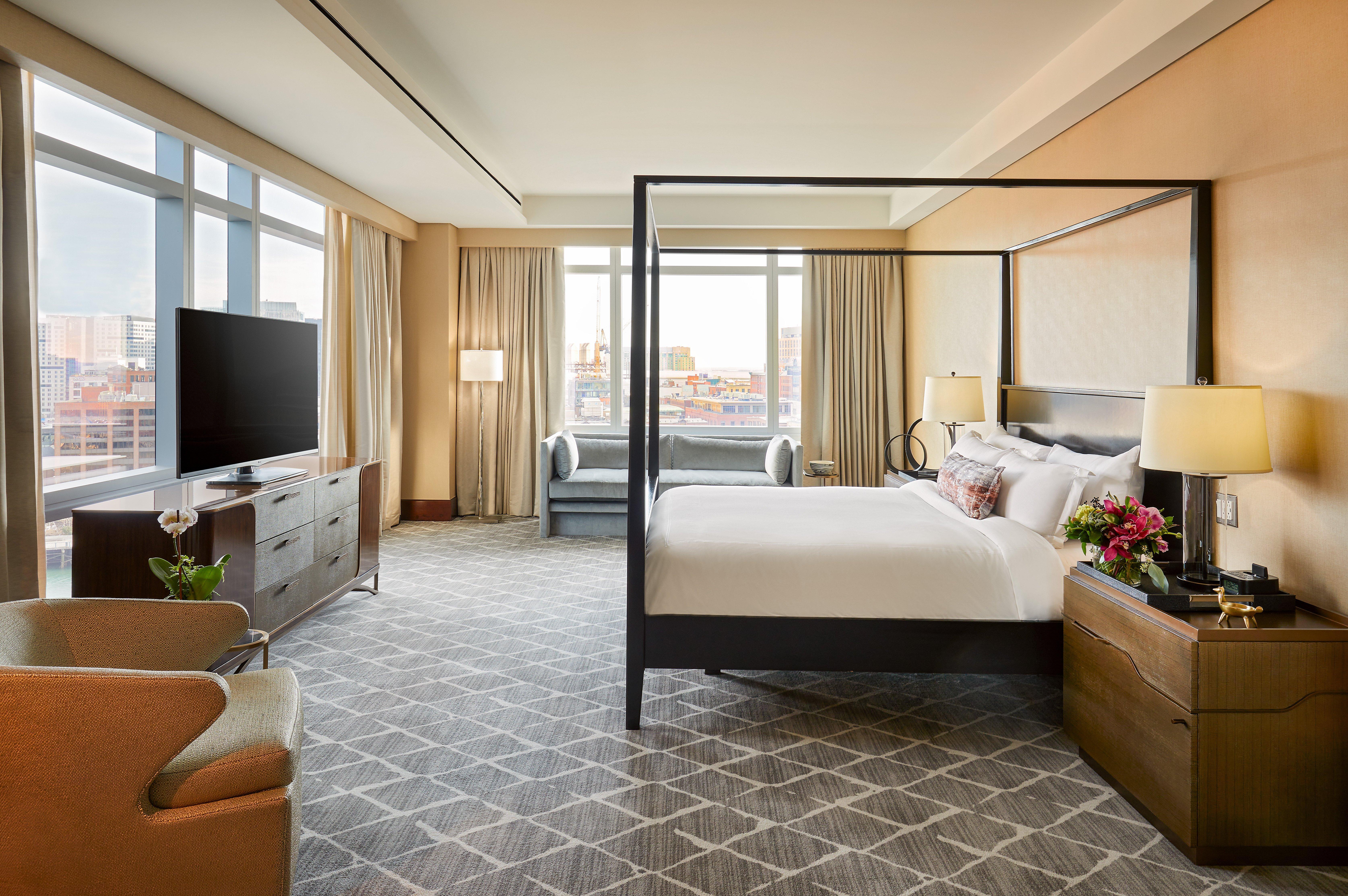 Intercontinental Boston By Ihg Hotel Bagian luar foto A bedroom at the Mandarin Oriental Washington DC